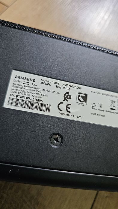 Soundbar Samsung 2.0. Cu Bass integrat.