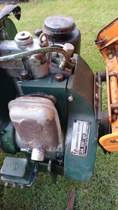 Motocultor Motoagricola 4x4 Goldon i motor Lombardini lda510