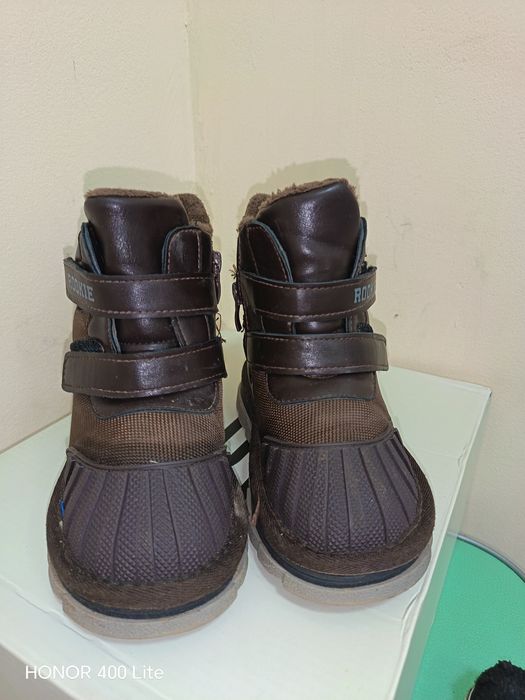 Зимние ботинки детские