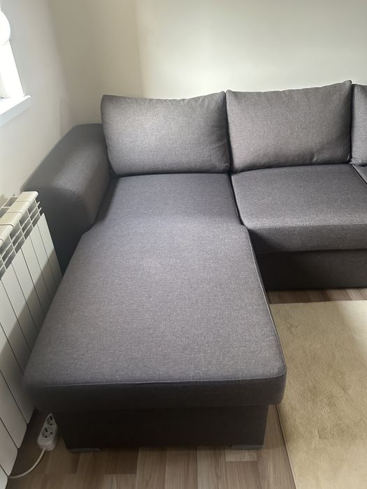 Ъглов диван мека мебел