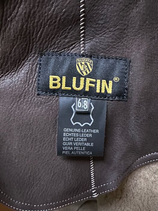 Дубленка коричневая женская