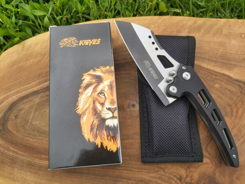 Сгъваем нож LION KNIVES с текстилен калъф