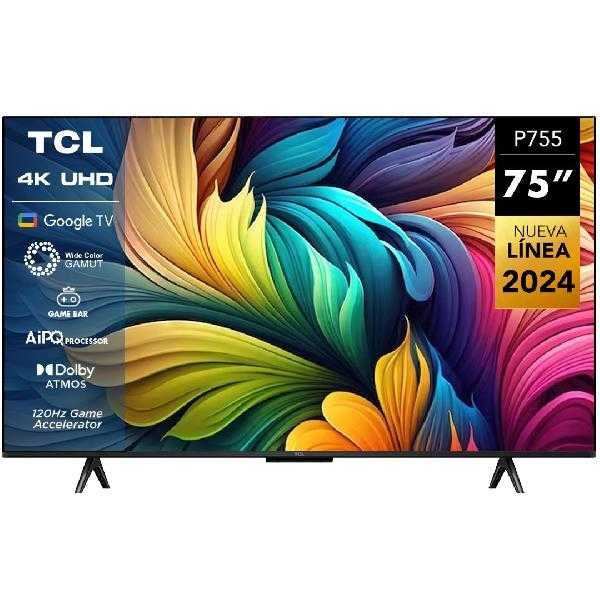 Телевизор TCL 75 P755 120Hz UHD 4K ещё в продаже по самой низкой цене