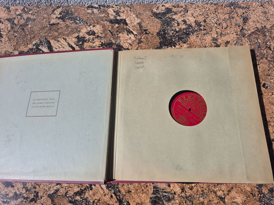 Vând lot 7 Discuri Grammophon & patefon colectie cu muzica clasică,