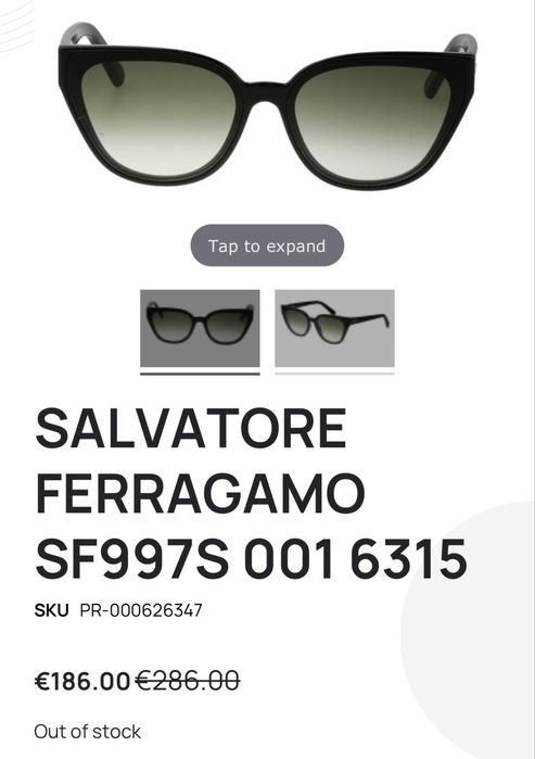 Ochelari de soare Salvatore Ferragamo SF997S