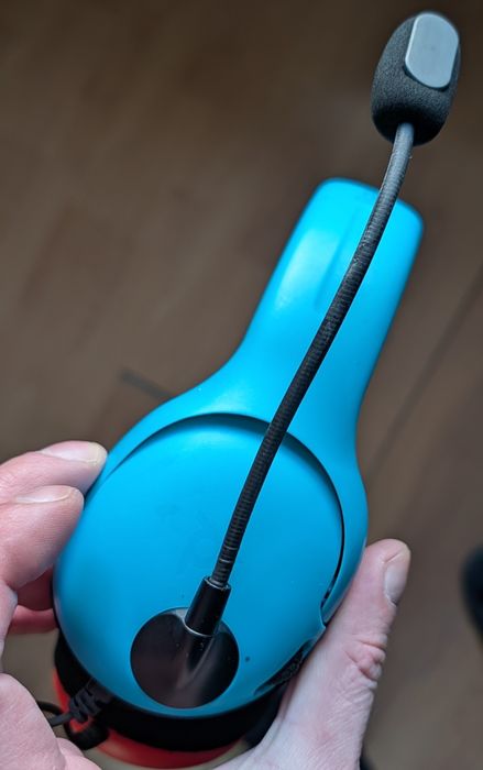 Casti gaming PDP LVL40, rosu, Nintendo Switch