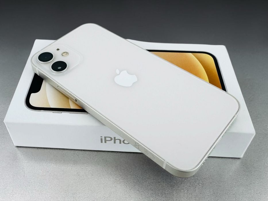Apple iPhone 12 mini 256GB White 100% Батерия! Гаранция!