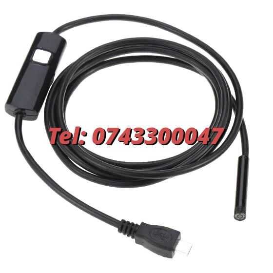 Camera Endoscop Foto Video Diametru 55mm Cablu 2m Waterproof