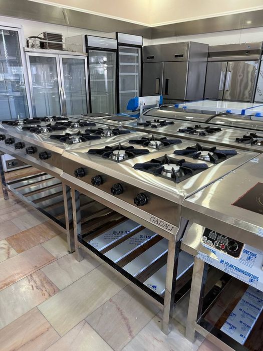 Gaz plita oshxona promishlenniy плиты пичка