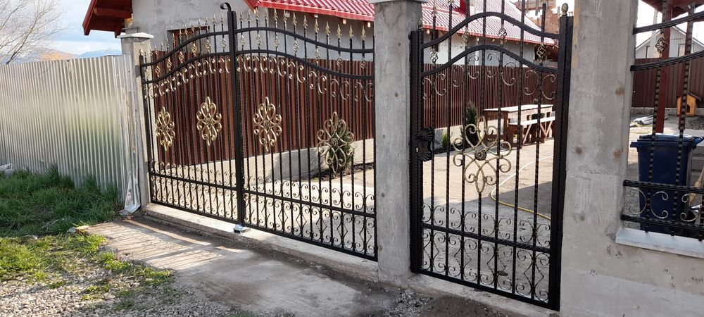 Porti,garduri,balcoane.scari structuri metalice