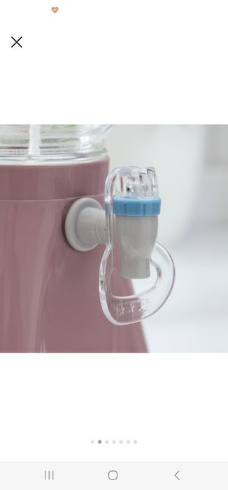 Кулер на 3 литра, стекло, Турция