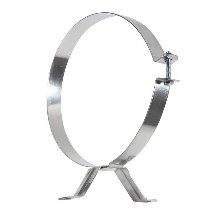 Cos de fum din inox izolat, cu teu 90 grade, D 180/250 mm