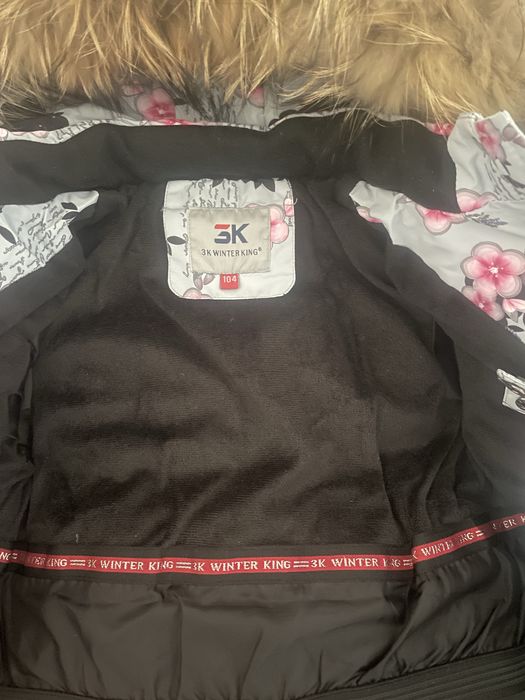 Зимний костюм для девочки