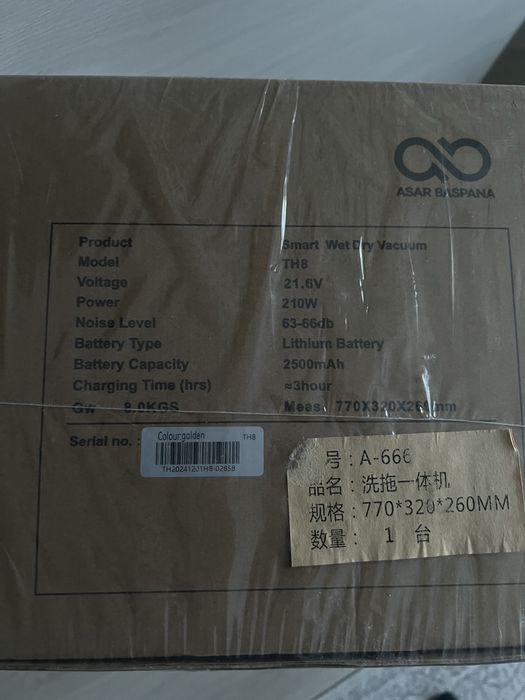 Моющий пылесос TH8