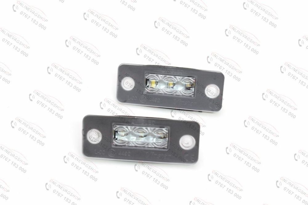 Set lampi LED numar Audi A8 D3 2002-2010