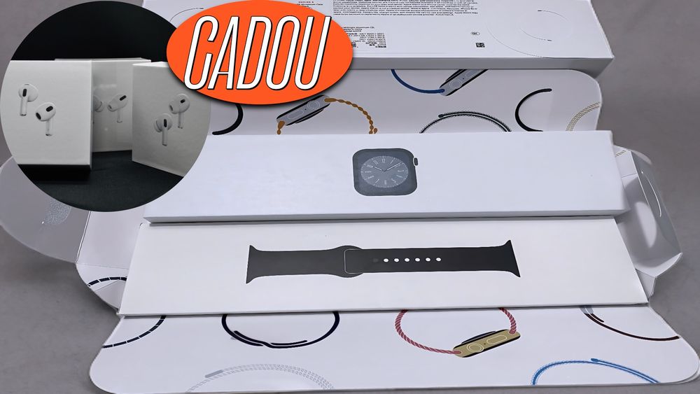 GALERIE Apple watch 10 46mm Cellular Black SIGILAT NOU + CASTI