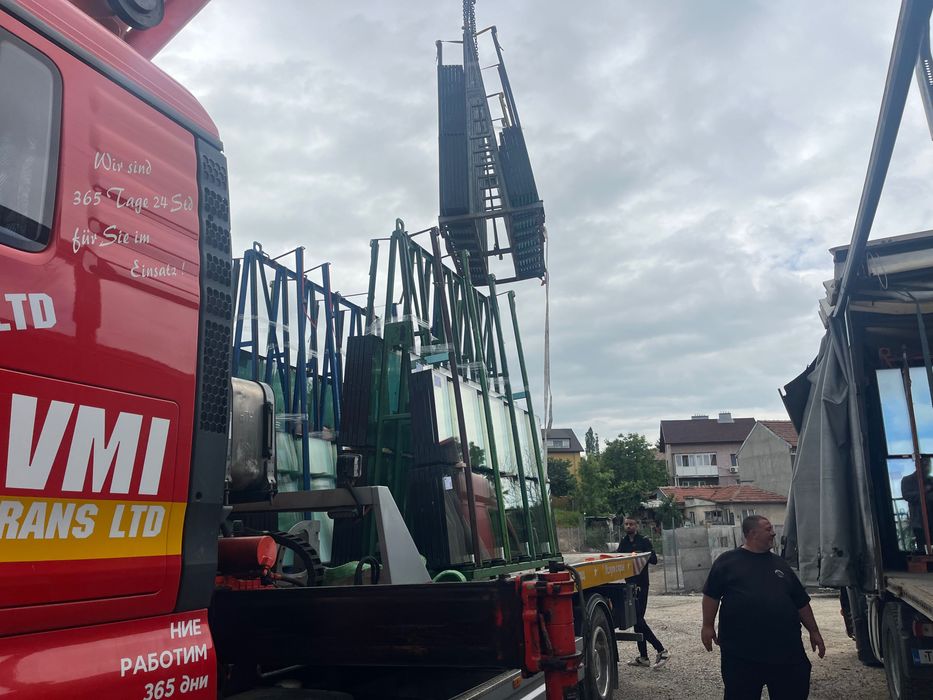 Транспортни услуги с камион с кран