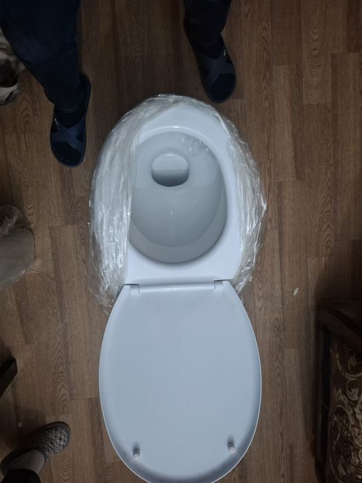 Унитаз новый только есть один нюанс