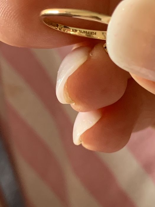 Inel aur, 14 k si 55 diamante, cu certificat