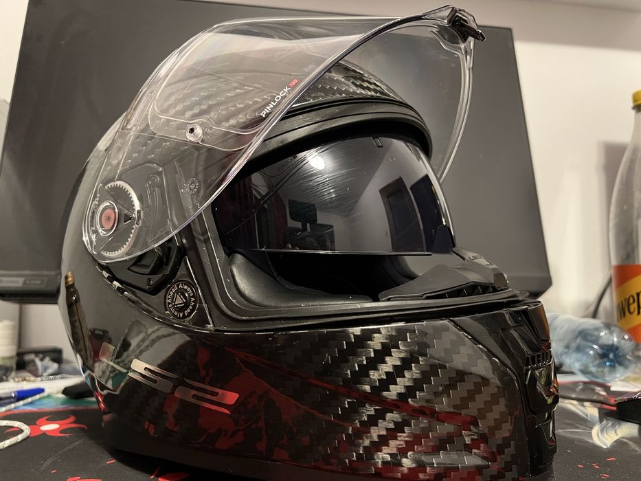 Casca Moto Carbon LS2 Vector II L