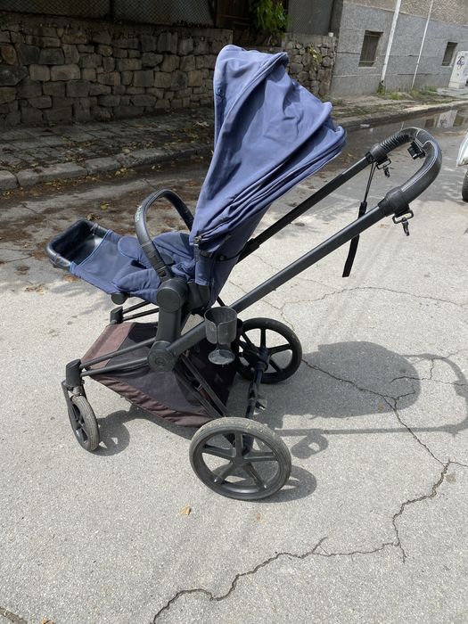 Пълен К-т 3 в 1 Детска бебешка количка Cyber Priam 3 + чанта