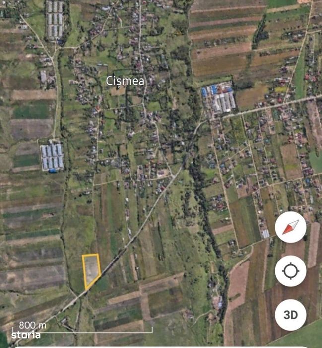 Teren 10000 mp Răchiți/Cismea