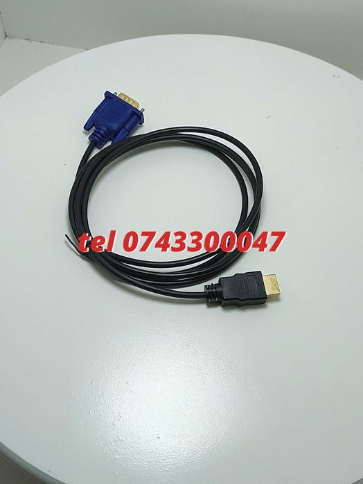 Cablu Monitor Hdmivga 18m Negru