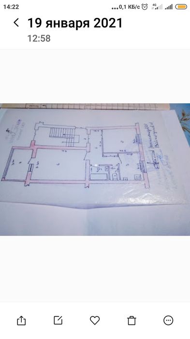 Продаётся 1 ЛИНИЯ Своя 2-х комнатная квартира на 1 -м этаже возле дор