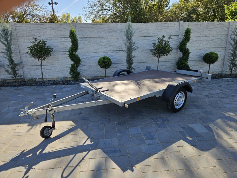 Remorca atv moto rabatabil 750 kg,250x160 dimensiuni, stare noua