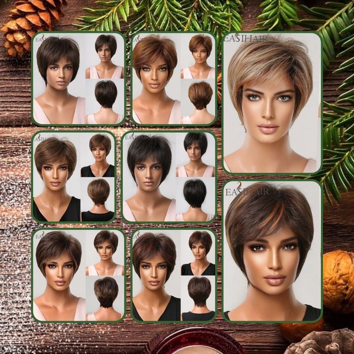 Парики, хвосты, накладные волосы. Термостойкие.