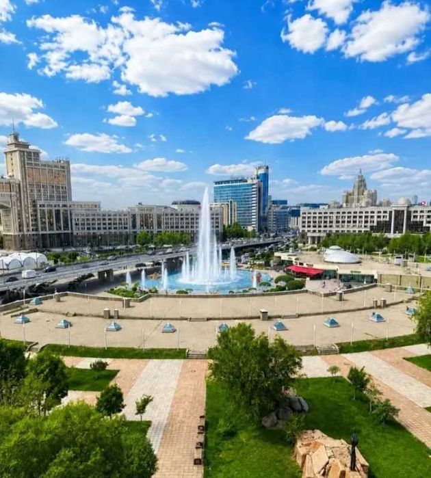 3 комн квартира в центре Астаны