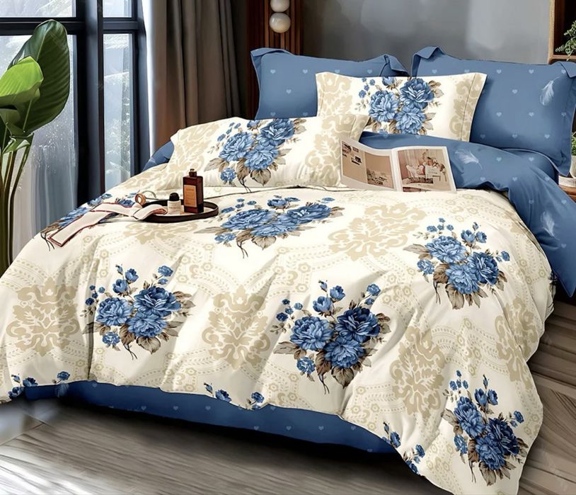 Двулицево спално бельо 6 части