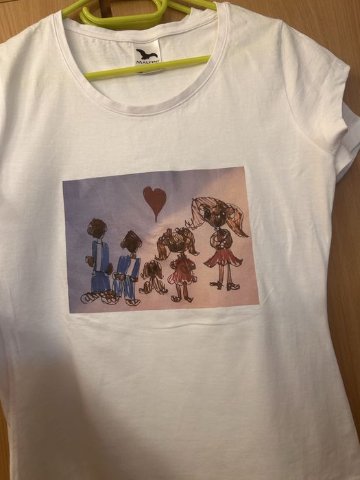 Тениска с детска рисунка