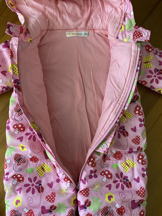 детски зимен гащеризон 74см