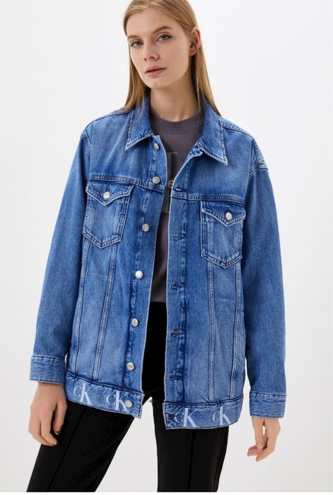 Джинсовая куртка calvin klein