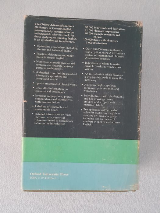 Oxford  advanced learners dictionary