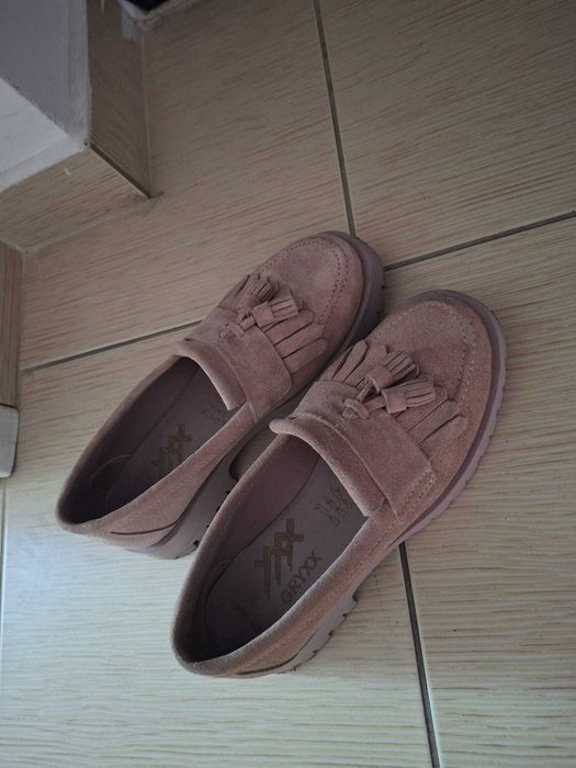 Mocasini de damă piele naturală