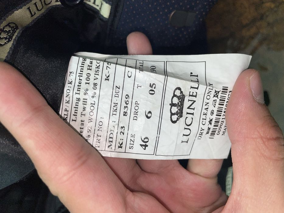 Костюм классический синий