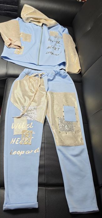 Set pantaloni cu jachetă oversize