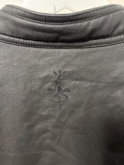 Jordan x Travis Scott Cactus Jack Leather Jacket – Black