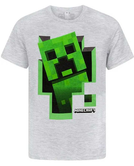 Детски тениски Minecraft , тениска с къс ръкав Майнкрафт , подарък за дете тениска 3 модела над 20 цвята