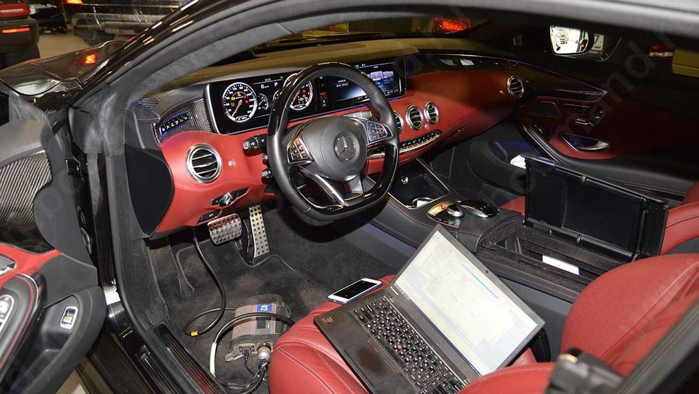 Программирование блоков Mercedes — VIN и привязка