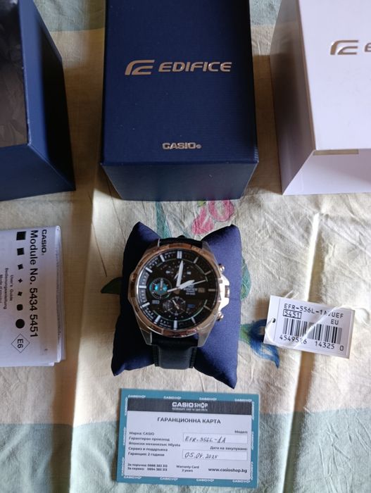 Часовник Casio Edifice EFR-556L-1AVUEF