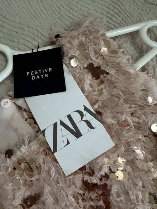 Нова блуза Zara с пайети