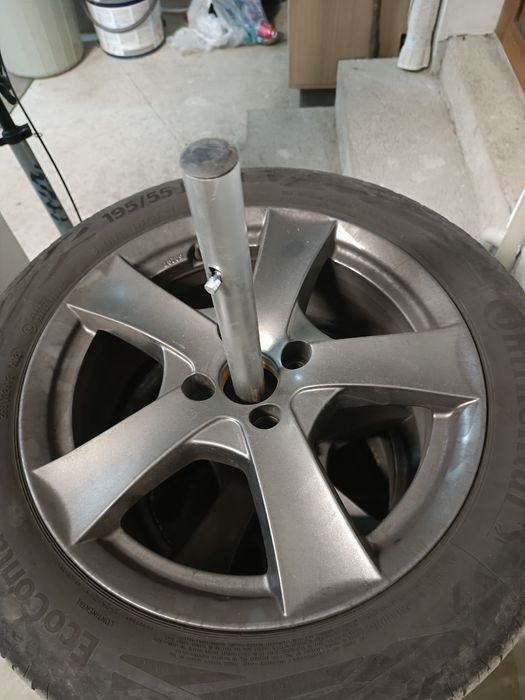 Джанти с гуми континентал 195/55/16 87H 4х100