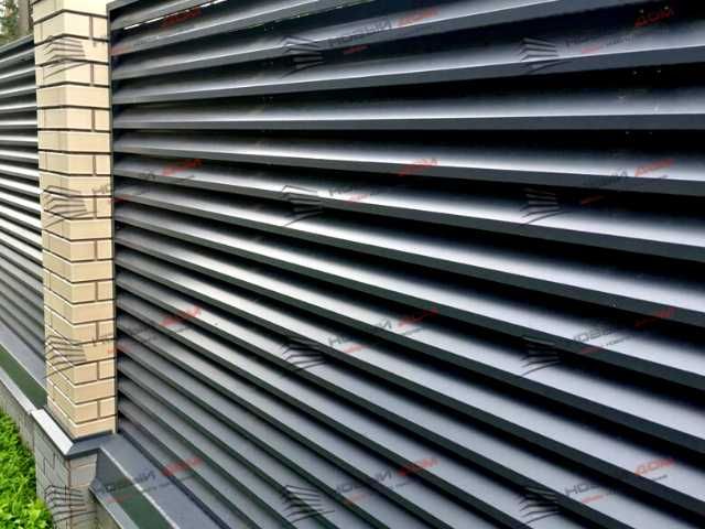 Забор жалюзи от производителя