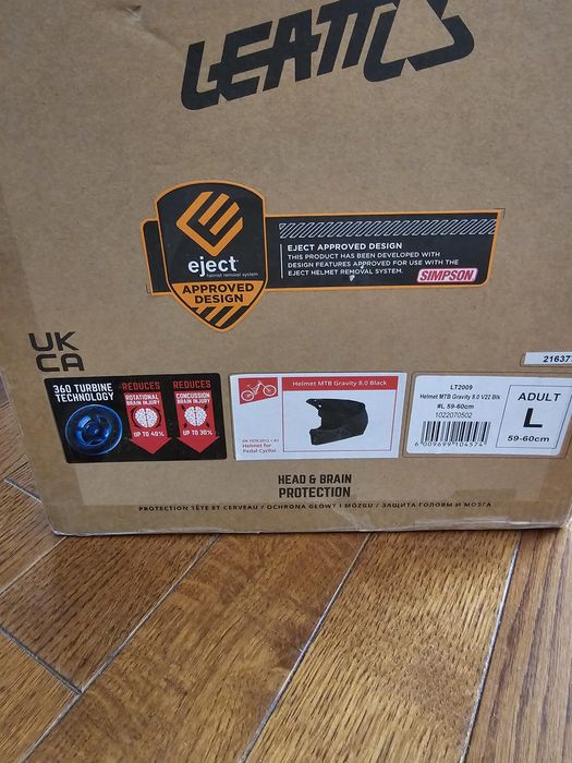 leatt mtb gravity 4.0 casca, L