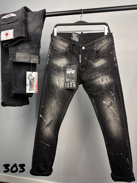 Dsquared мъжки черни дънки