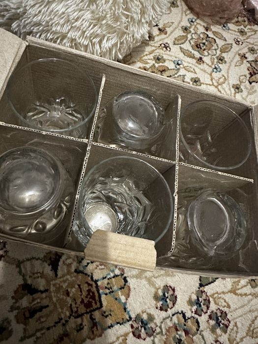 Фужер 6 шт хорошие