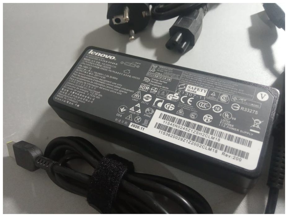 (леново) Lenovo на ноутбук (блок питания - зарядка - шнур)